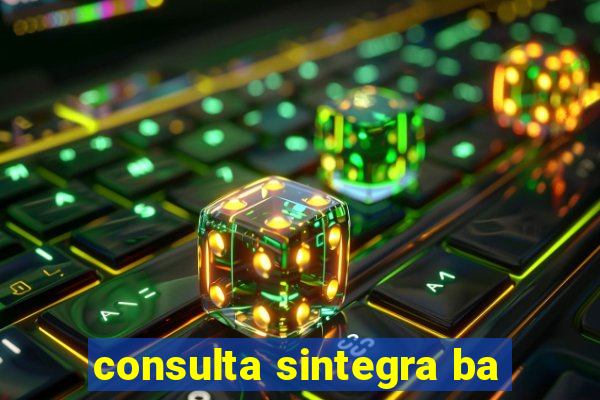 consulta sintegra ba